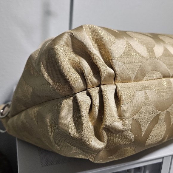 Coach Poppy Op Art Glam Tote Bag - Picture 5 of 9